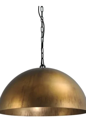 Must-Have Masterlight - Stoere hanglamp Industria 50 bronsbruin