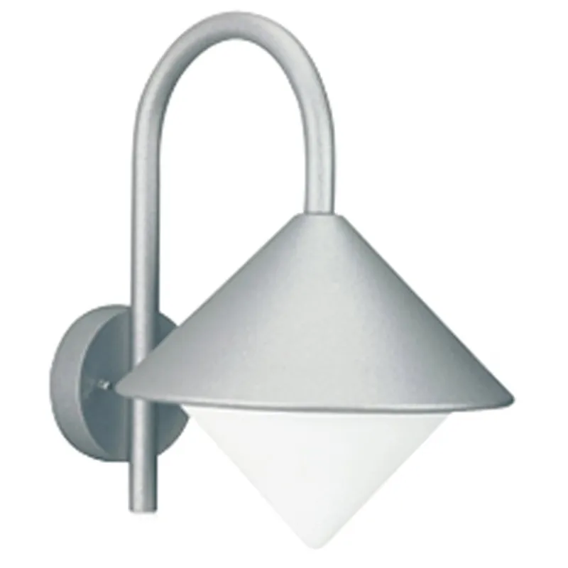 Albert - Wandlamp buiten grijs Triangle 26cm Bestseller