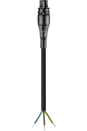 Wieland RST20I3 AANSLUITSNOER MALE 1,5MM² 1M ZWART RUBBER 60°C Gereduceerde Prijs