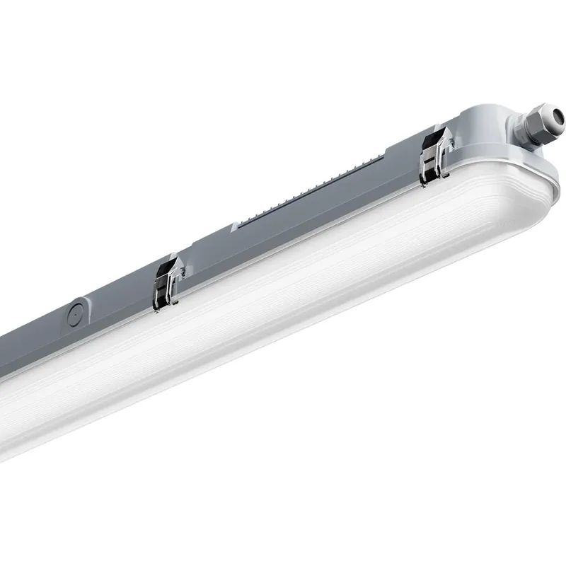 Trilux Twenty3 2310 LED led waterdicht armatuur 1243x99mm bewegingssensor Steekklem grijs 6000701440 Shop Nu