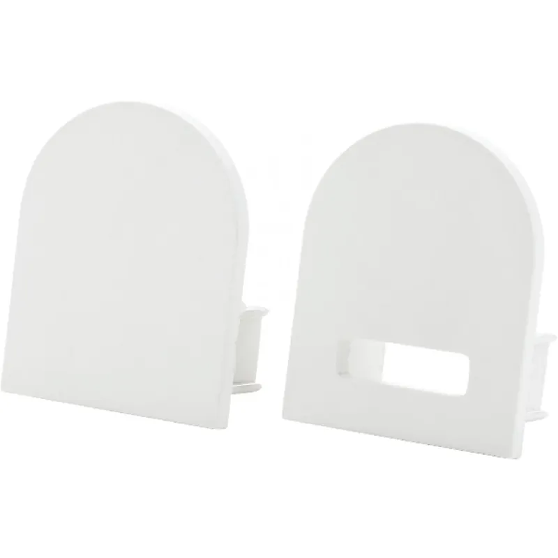 Nu Kopen SG Lighting StripLine Wit opbouweenheid Eindstuk round kit