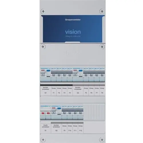 Gecertificeerd Hager Vision - Groepenkast VKG444E