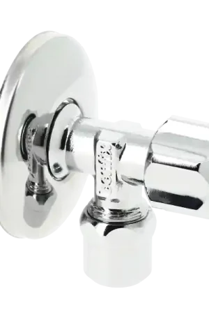 Direct Verzonden BONFIX Hoekstopkraan verchroomd 1/2″ x 10 mm met rozet